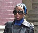 Mary J Blige à New York le 22 mars 2009