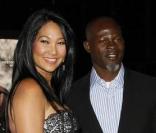 Djimon Hounsou et sa compagne Kimora Lee 