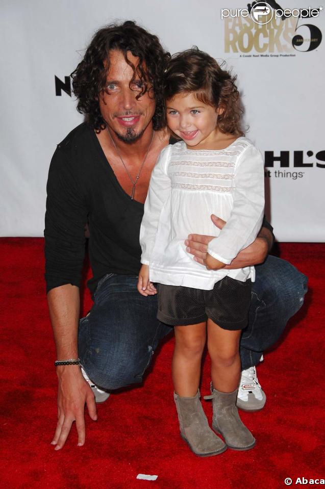 Chris Cornell et sa fille 