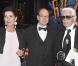 Caroline de Hanovre, le prince Albert II et Karl Lagerfeld, lors du 55e Bal de la Rose, qui s'est tenu le 28 mars 2009, dans la principauté de Monaco !