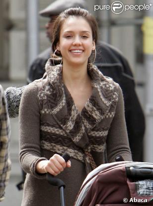 Jessica Alba à Manhattan