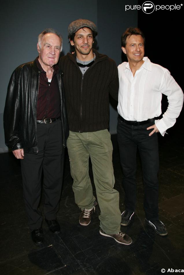 Rémy Julienne, Tomer Sisley et Vincent Perrot le 29 mars 2009 durant le Festival du film de Valenciennes