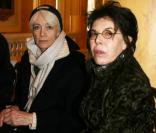 Concile d'artistes à l'Odéon autour de l'examen de la loi Hadopi : Françoise Hardy et Dani 