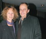 Alain de Greef, ici avec sa femme  