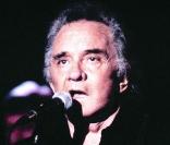 Johnny Cash sur scène en 1995