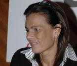  Stéphanie de Monaco,  à la signature d'un accord d'engagement entre l'Amade Burundi, l'Amade Mondiale et Fight Aids Monaco. 03/04/09