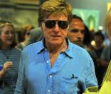 Robert Redford en Italie en août 2008 