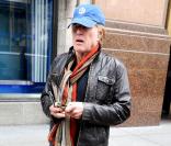Robert Redford  à Manhattan le 16 mars 2009