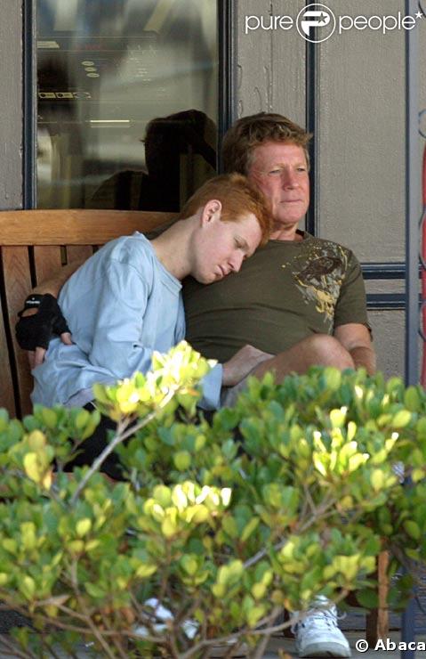 Pose tendresse entre Redmond O'...
