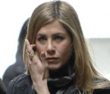 Jennifer Aniston dans les alentours du tournage de The Baster à New York le 13 avril 2009