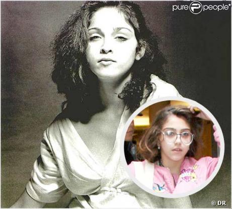 Madonna et Lourdes, sa fille