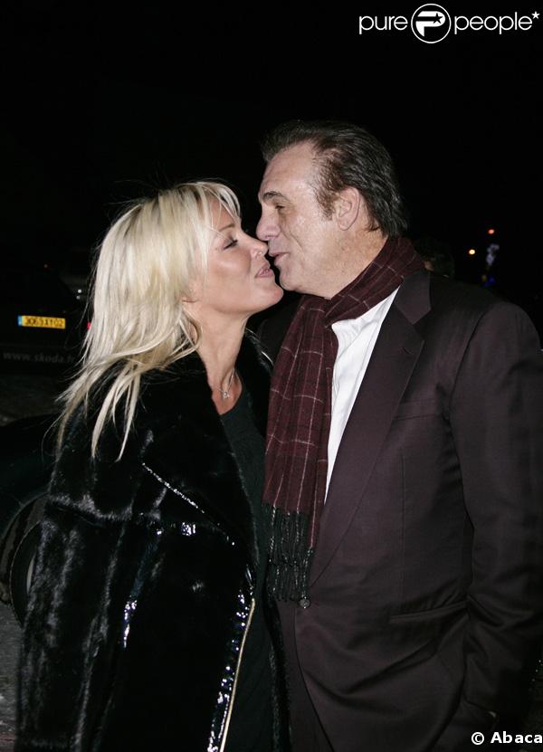 Ophélie Winter et son compagnon Robert Davi