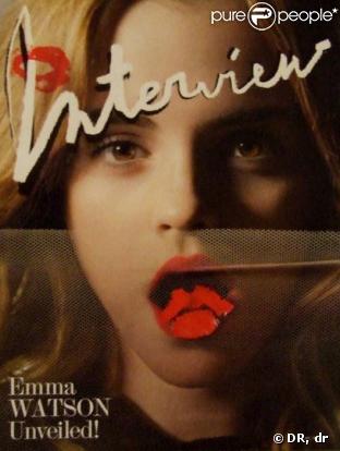 Emma Watson en couverture du magazine Interview du mois de Mai