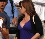 Mirka Vavrinec enceinte  