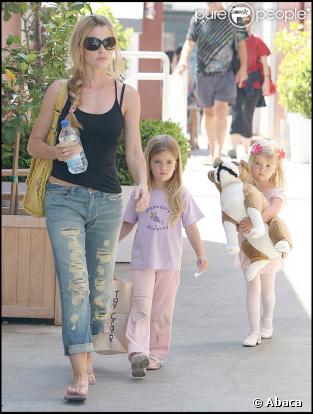 Denise Richards et ses filles, sam J et Lola Rose 