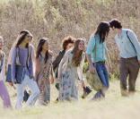 Sienna Miller sur le tournage de Hippie Hippie Shake