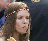Sienna Miller sur le tournage de Hippie Hippie Shake