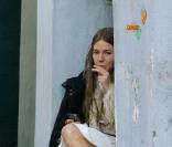 Sienna Miller sur le tournage de Hippie Hippie Shake