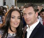 La fille du grand argentier de la F1 Bernie Ecclestone, Tamara Ecclestone, présentatrice et mannequin et son ami Robert Montague lors de la première à Londres de Jeux de pouvoir le 21 avril 2009 