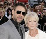 Russell Crowe et Helen Mirren lors de la première du film Jeux de pouvoir à Londres le 21 avril 2009