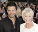 Les comédiens britanniques Dominic Cooper et Helen Mirren lors de la première du film Jeux de pouvoir à Londres le 21 avril 2009