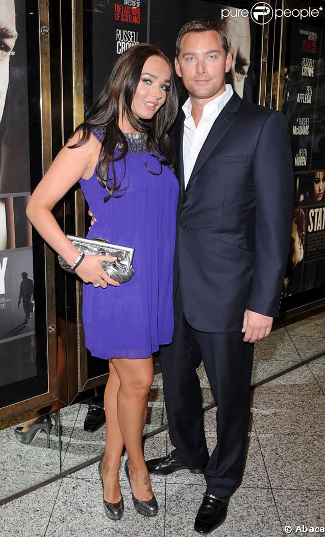 Tamara Ecclestone et son ami Robert Montague, très glamour lors de la première du film Jeux de pouvoir à Londres le 21 avril 2009