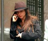 Elsa Pataky va déjeuner avec sa mère à Madrid le 6 avril