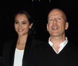 L'acteur Bruce Willis et son épouse le mannequin Emma Heming