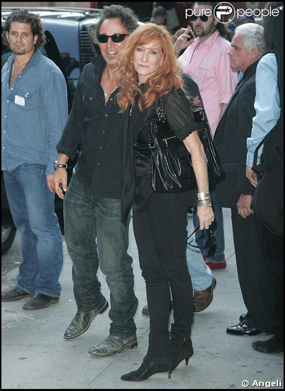 Bruce Springsten et sa femme Patti Scialfa