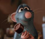 Ratatouille avec le comédien et comique américain Patton Oswalt qui fait la voix de Rémy le rat