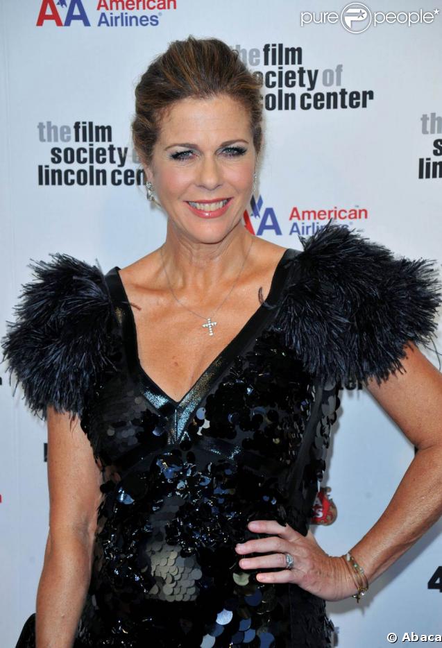 Rita Wilson, lors de la soirée hommage à son mari Tom Hanks, à l'occasion du 36e Film Society of Licoln Center's Gala, au Alice Tully Hall de New York, le 27 avril 2009 !