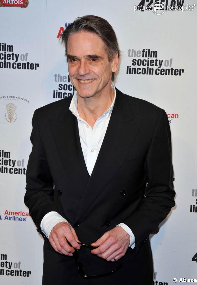 Jeremy Irons, lors de la soirée hommage à Tom Hanks, à l'occasion du 36e Film Society of Licoln Center's Gala, au Alice Tully Hall de New York, le 27 avril 2009 !