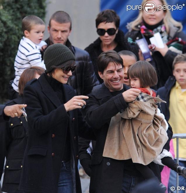 Suri Cruise avec son trench Burberry qu'elle adore ! 