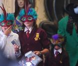 Les enfants de Michael Jackson, à Beverly Hills (de gauche à droite): Paris Katherine Michael, Prince Michael Jr et Prince Michael II 