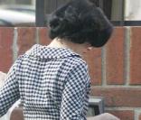 Dita Von Teese, le 28 avril 2009, sur un parking de supermarché de Los Angeles. Ben oui, il faut bien qu'elle remplisse son frigo elle aussi !