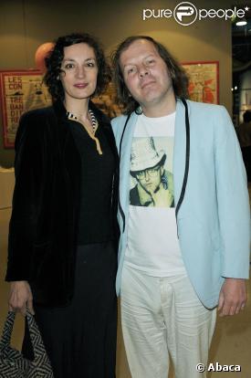 Philippe Katerine et Jeanne Balibar au centre Georges Pompidou. Avril 2008