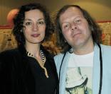 Philippe Katerine et Jeanne Balibar au centre Georges Pompidou. Avril 2008