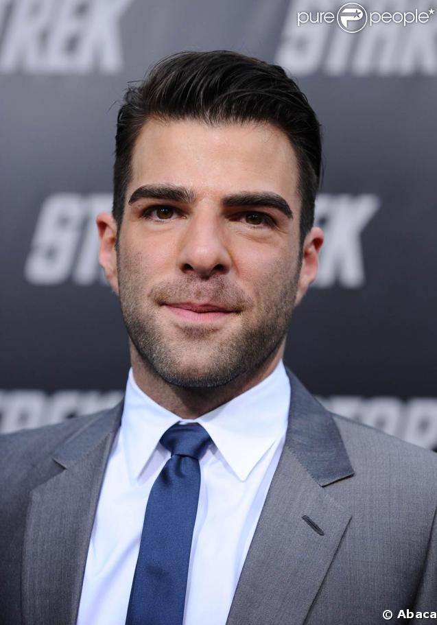 Le charismatique Zachary Quinto, à l'occasion de l'avant-première de 