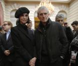 Alessandra Martines et son mari Claude Lelouch