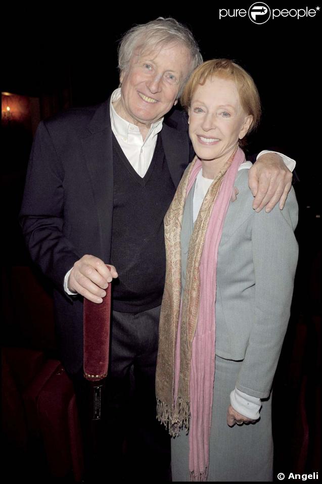 Claude Rich et son épouse Catherine 