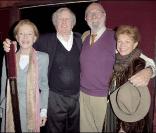 Catherine et Claude Rich avec Jean-Pierre Marielle et Agathe Nathanson 