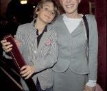 Catherine Rich et son petit-fils 