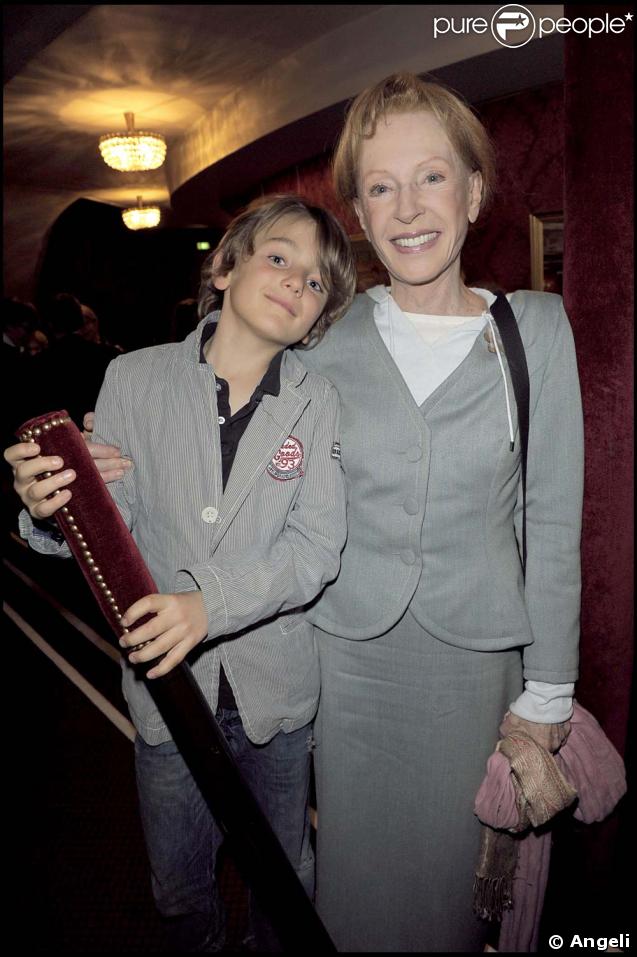 Catherine Rich et son petit-fils 