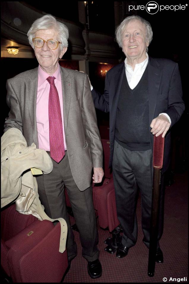 Claude Rich et Henry Chapier 