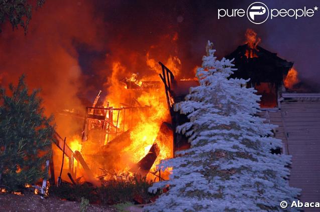 La maison de 50 Cent incendiée