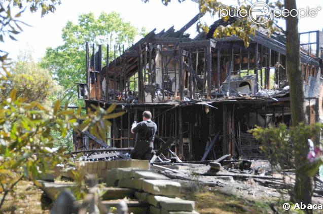 La maison de 50 Cent incendiée