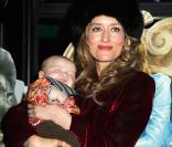 Natascha McElhone et son fils Rex 