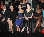 D.Kruger, M.Yeoh, D. Von Teese, A.Maïga et H.de Fougerolles: quelle belle brochette !