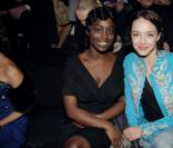 Aïssa Maïga et Hélène de Fougerolles au défilé Dior