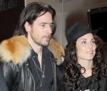Noomi Rapace et son boyfriend à la Première du film Millenium hier soir à Paris
